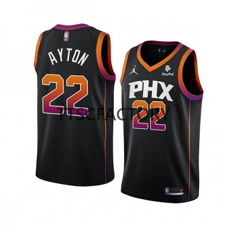 NBA Phoenix Suns Trikot DeAndre Ayton 22 Jordan 2022-23 Statement Edition Schwarz Swingman - Herren